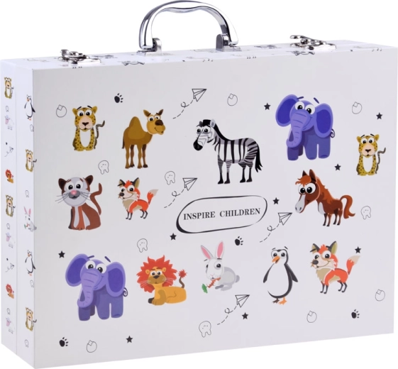 Компактно куфарче с животни