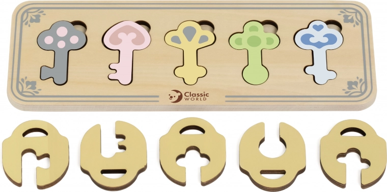 5 ключа, 5 ключалки – логическо съчетаване на форми