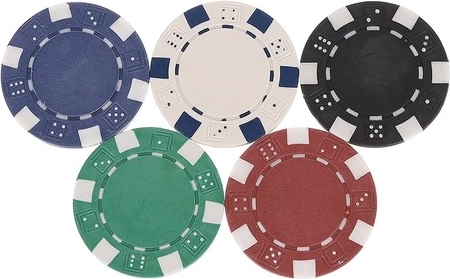 Професионални жетони с метално ядро (10 g)