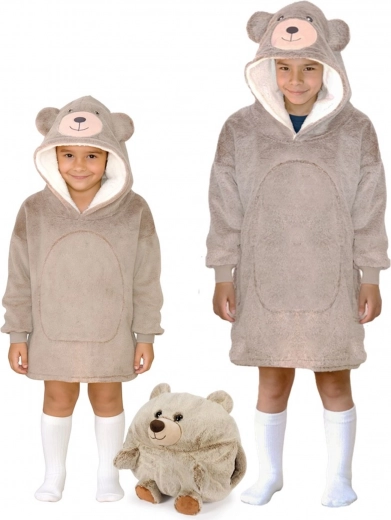 Практичен преден джоб за стопляне на ръцете