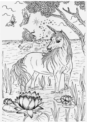 Тема за еднорози и фантазия