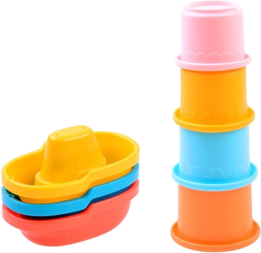 Чашки и лодички за креативни водни игри