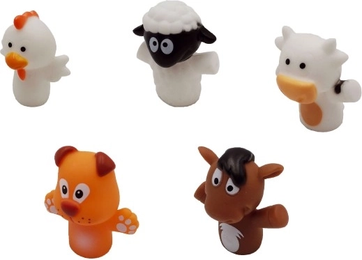 Пет любими животни за пръст