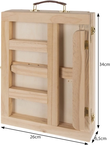 Практично куфарче с дървена конструкция