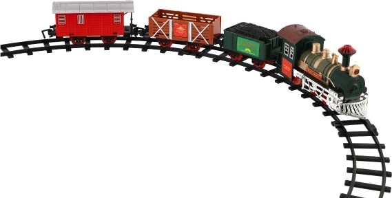 Осветен локомотив