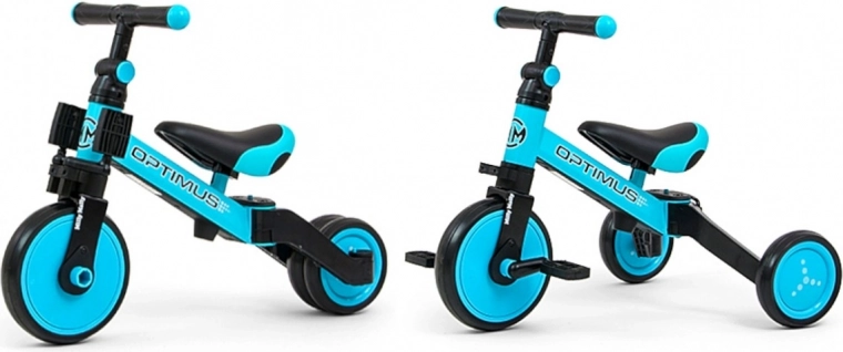 3-in-1: tricycle, pedal mode, and balance bike
