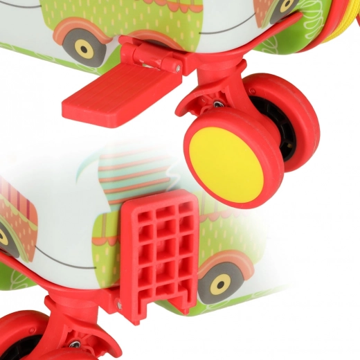 Седалка и оттласкващо колело в едно