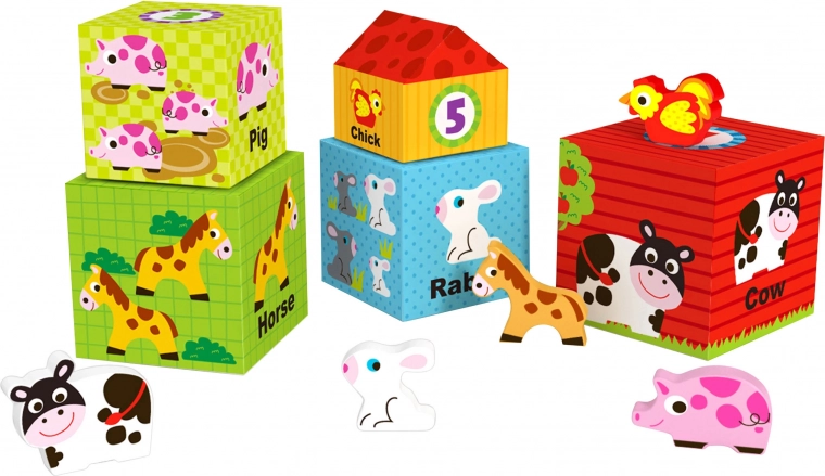 Креативна игра с фигурки и прозорчета