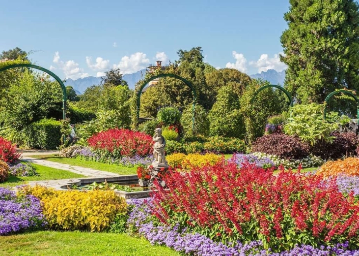 Charming garden motif