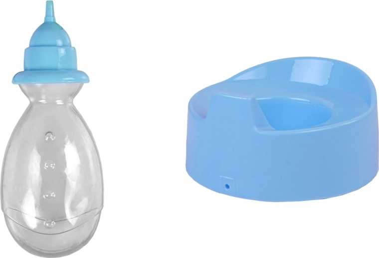 Гърне и шишенце в комплекта