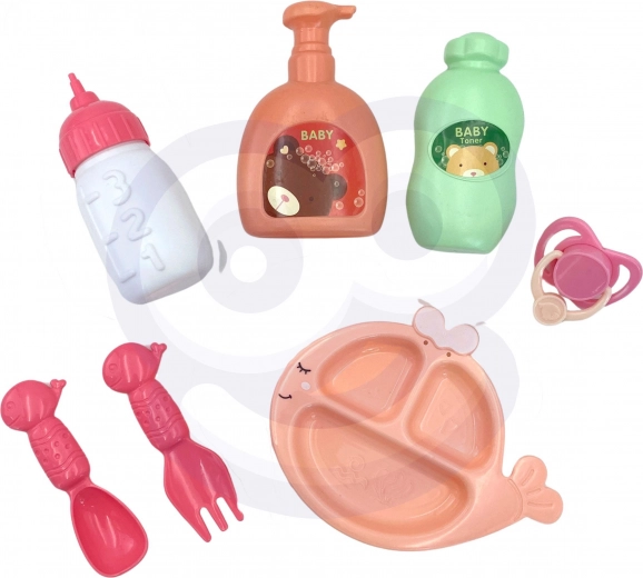 Аксесоари за хранене и грижа в комплекта