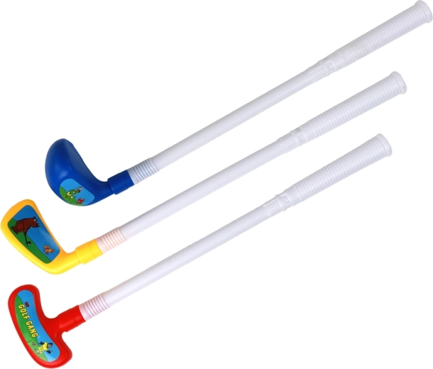 Three different clubs for more varied play
