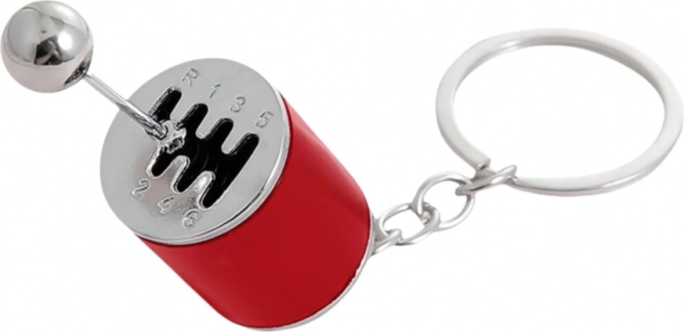 Movable shift lever as a stress-relief toy