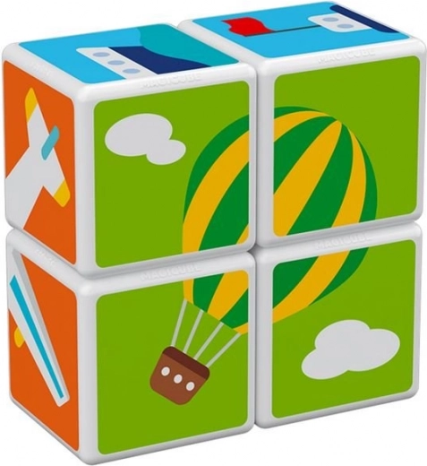 Магнити от всички страни за лесно строене