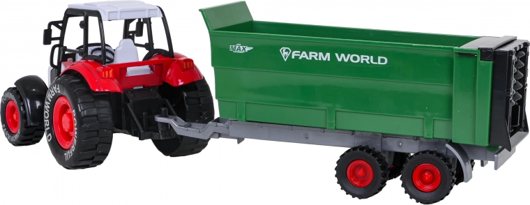 Detachable trailer with high side panels