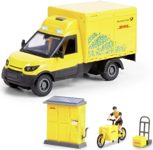 Реалистичен автомобил VOLVO в цветовете на DHL