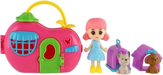 Кукла и два любимеца с аксесоари