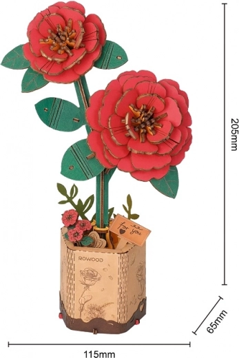 Реалистично цвете като трайна декорация