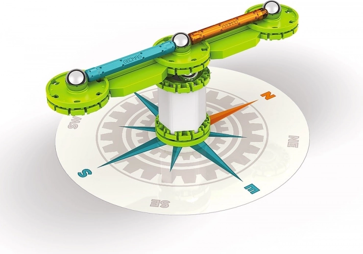 Build a functional compass with smooth rotation