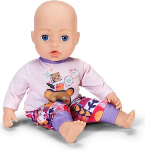 Светлолилава блуза с дълъг ръкав