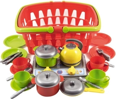 Богат комплект кухненски играчки