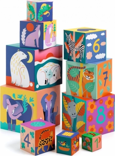 Строене на височина и поставяне едно в друго