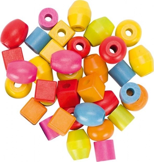 Wooden Beads and Strings