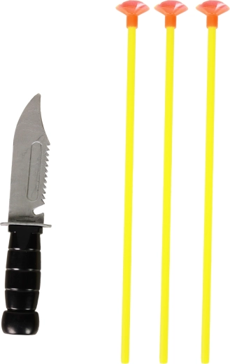 Complete set with knife and quiver