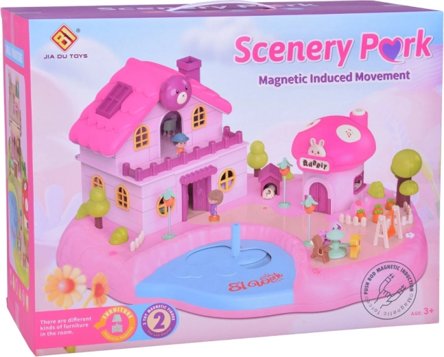 Магнитно движение на фигурки и елементи