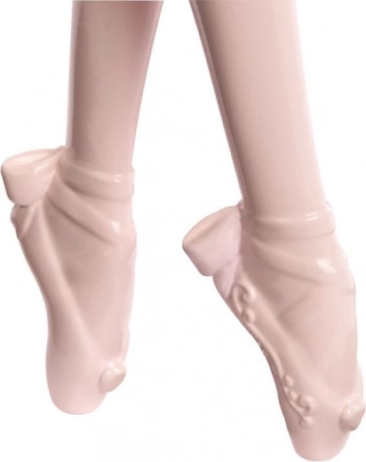 Ballet shoes with delicate decoration