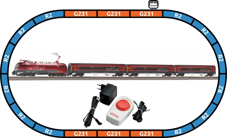Complete starter set with analog control