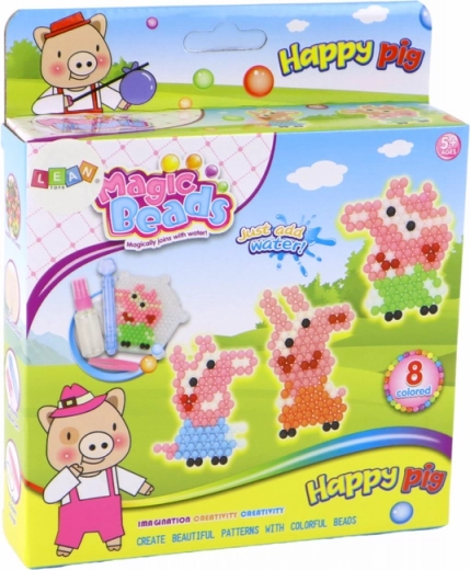 Adorable piglet motifs