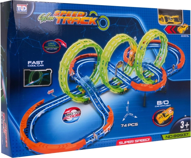 Светещи ефекти за състезания на тъмно