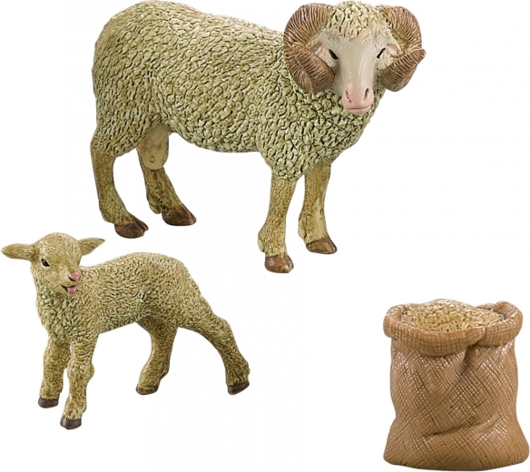 Комплект с овен, агне и чувал