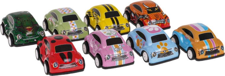 Метален корпус и гумени гуми