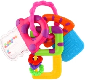 Забавна дрънкалка и сензорна стимулация