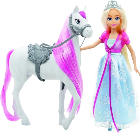 Вълшебна принцеса в блестяща рокля