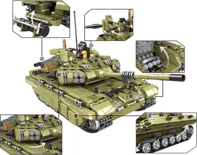 Детайлен военен дизайн