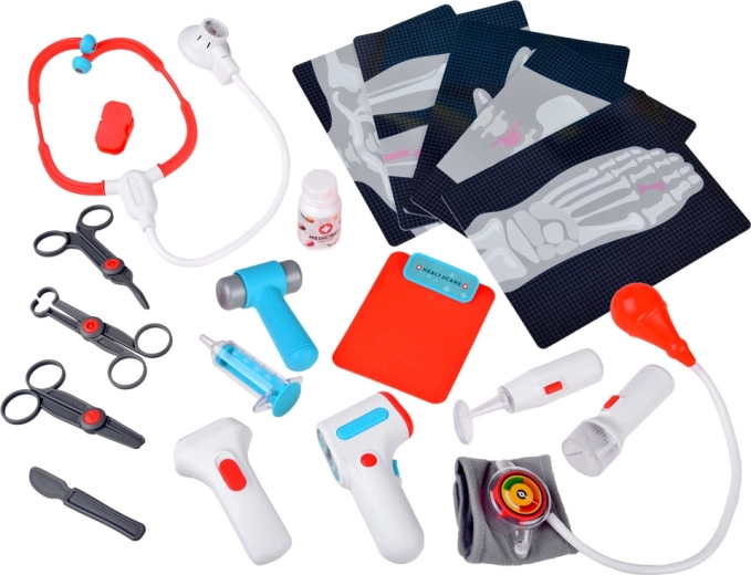 Множество инструменти за игра на доктор