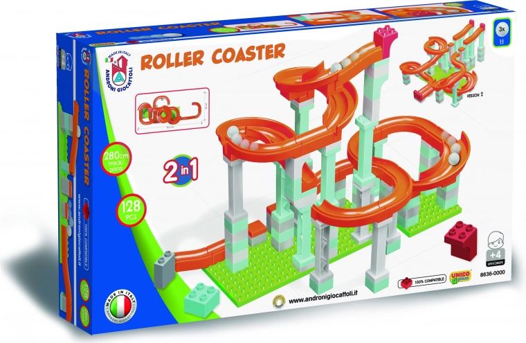 Два варианта на писта за топчета до 280 cm