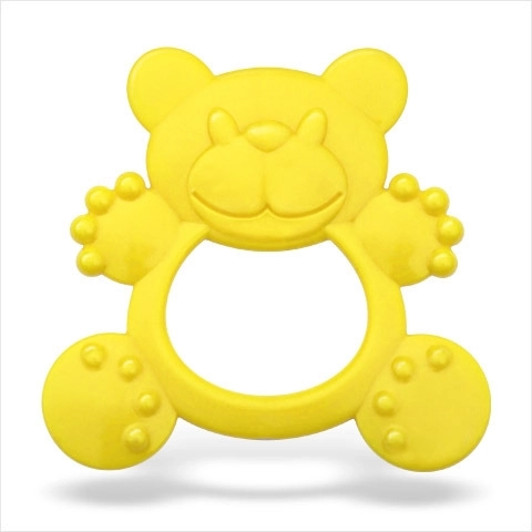 Teddy bear with comfy ring