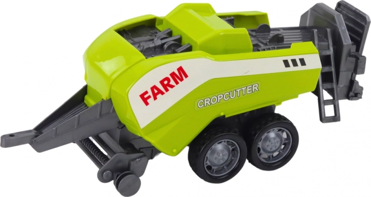 Detachable hay baler