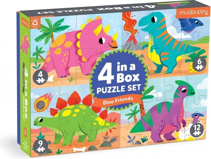 4 puzzles in one box