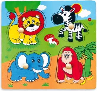 Learn safari animals and shapes