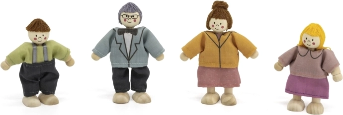 Качествено дърво и текстилни дрешки