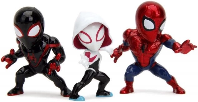 Three iconic characters from the world of SPIDER-MAN
