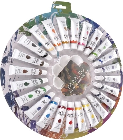 24 наситени нюанса за безкрайно смесване