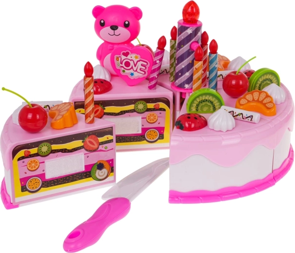 Разрязваща се торта с украса