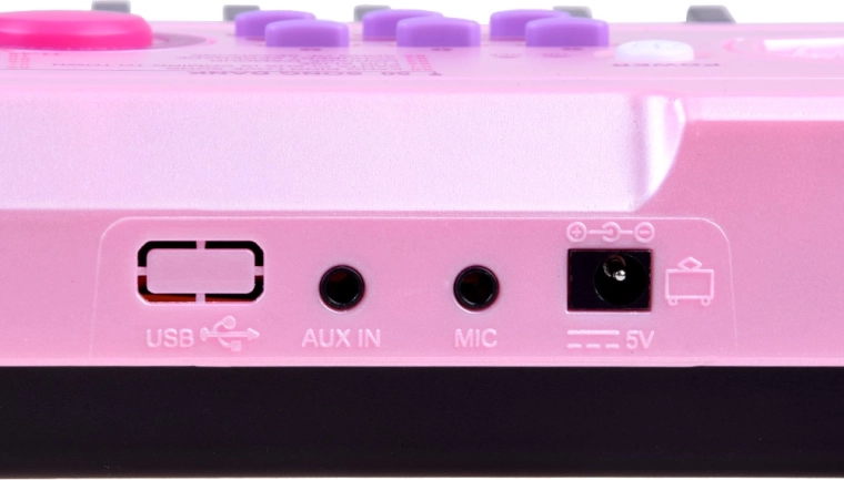 Микрофон, USB захранване и широки възможности за свързване