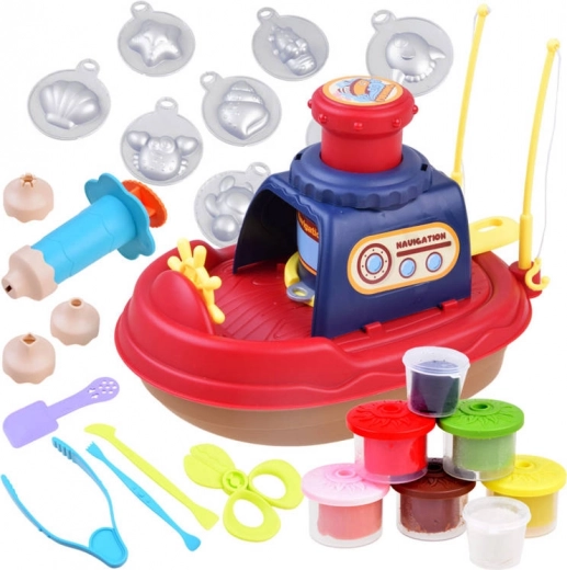 Creative play with play dough